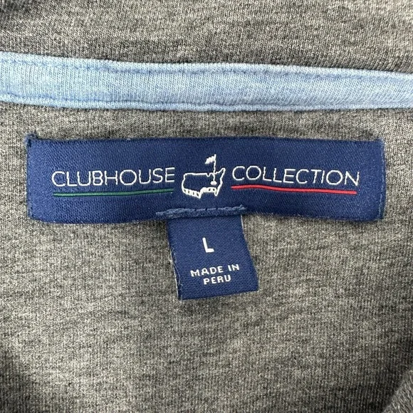Masters Clubhouse Collection 1/4 Zip Augusta National Golf Pullover Men's Large - Picture 2 of 6